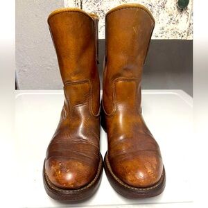 Vintage Redwing Boots 1166 Cork Outsoles 8D Insoles Stamped